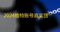 2024推特账号真实货源，自动秒发不用等
